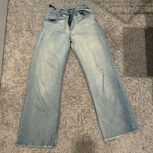Levi size 16 wide leg Levi jeans
